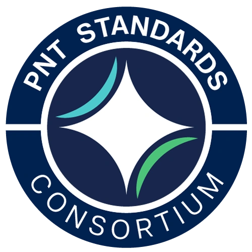 PNT Standards Consortium badge logo.